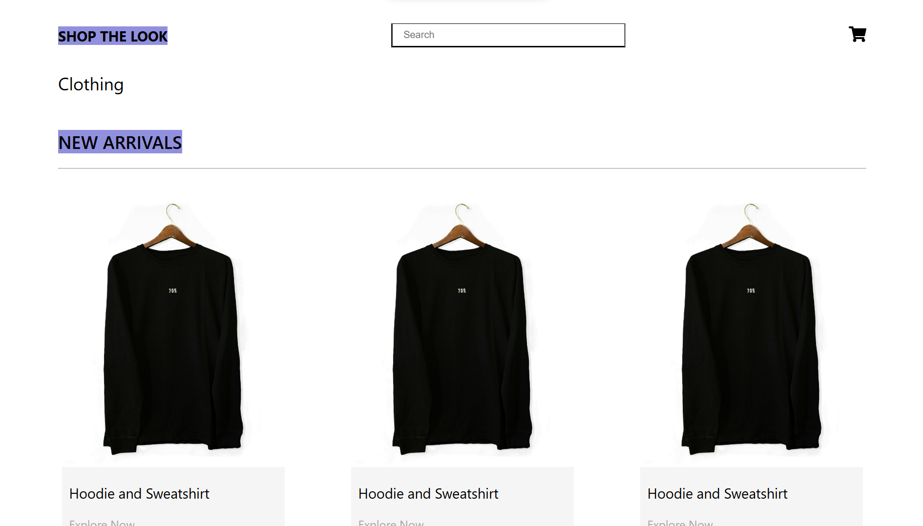 HNG Store Screenshot
